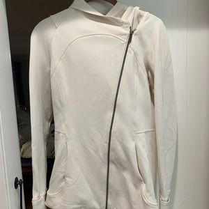 lululemon Every Journey Hoodie, size 6, smooth material, creme color